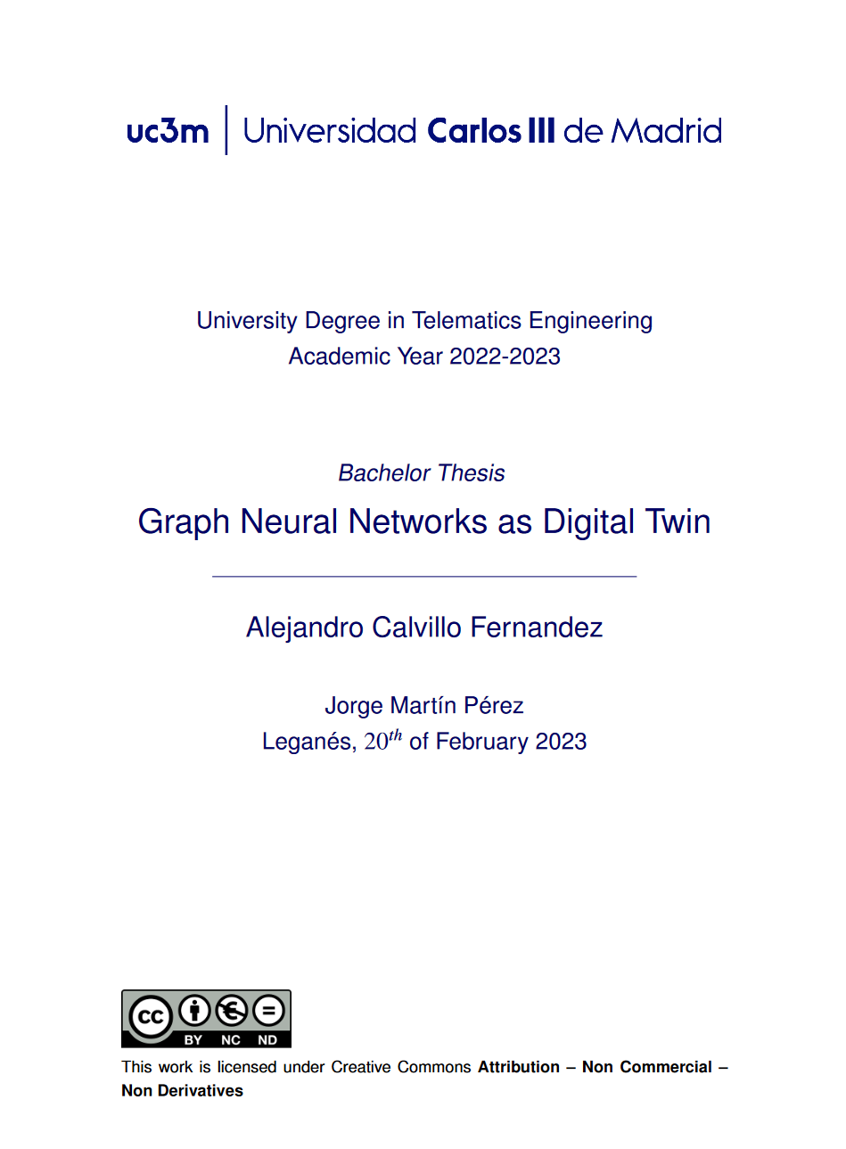 Graph Neural Networks as Digital Twin